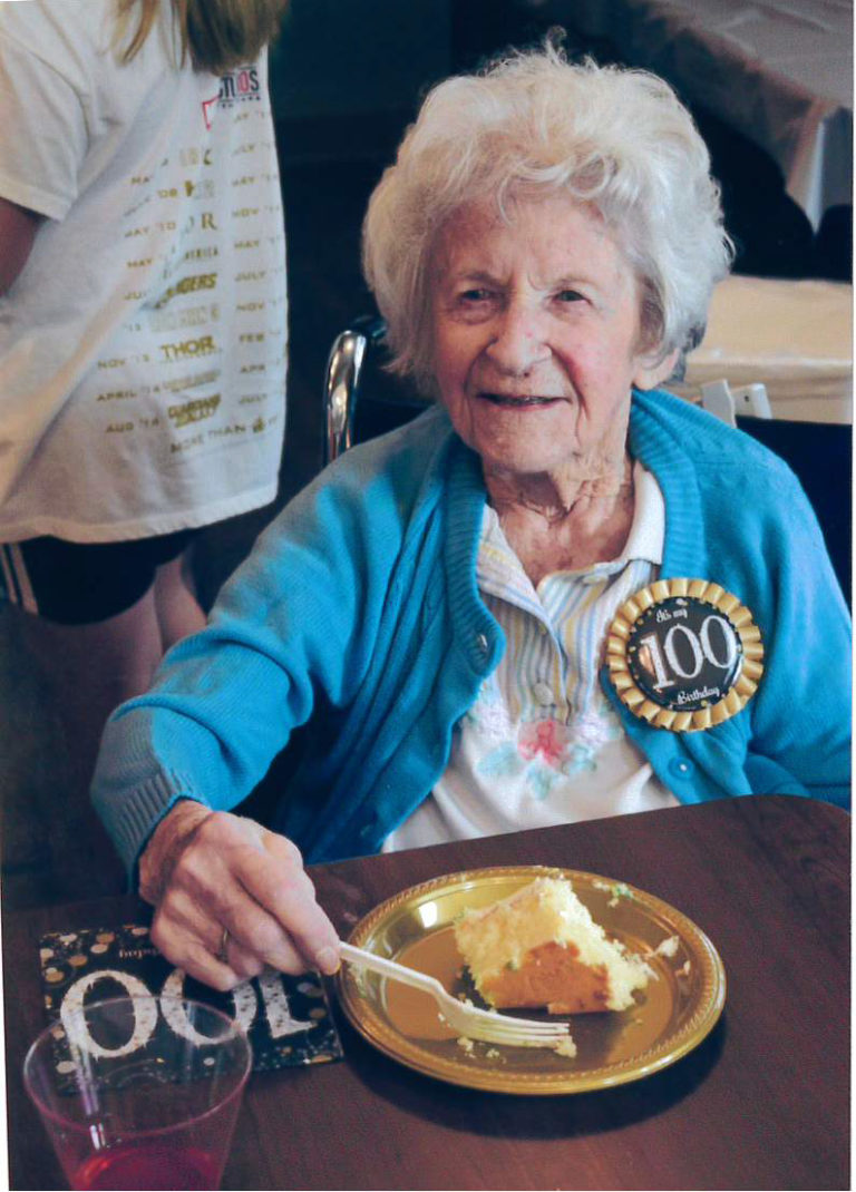 Auburn Village Resident Celebrates 100th Birthday
